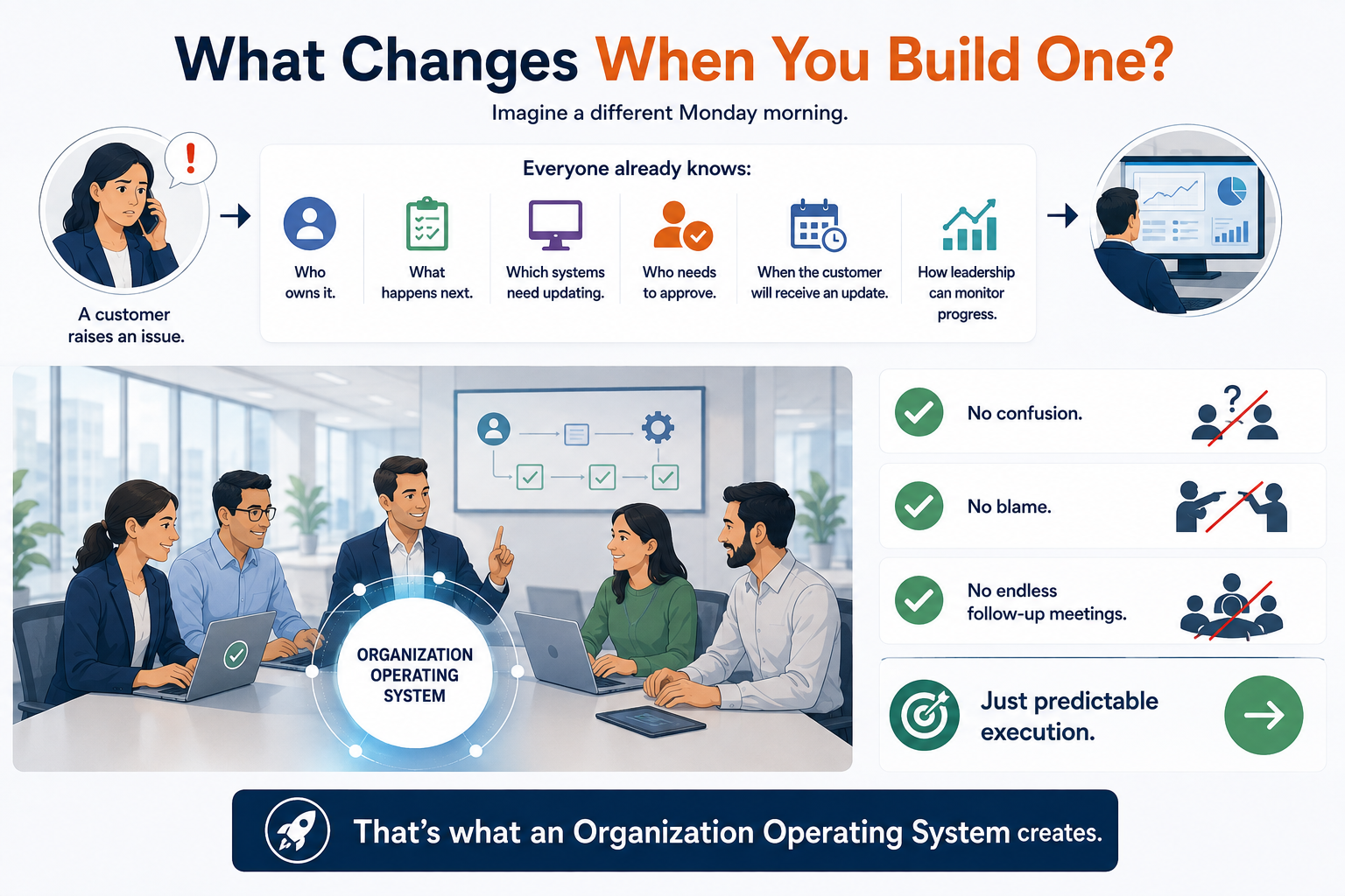 What changes when build one